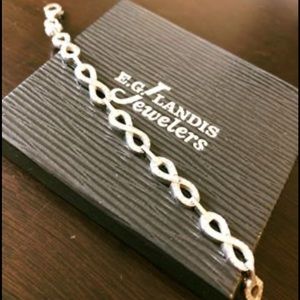 E.G. Landis Jewelers Infinity Bracelet